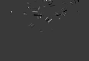 Light Black vector backdrop with long lines.