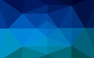 Light BLUE vector shining triangular pattern.