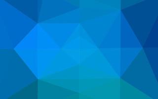 Light BLUE vector polygon abstract backdrop.