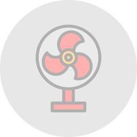 diseño de icono de vector de ventilador