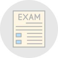 Exam Vector Icon Design
