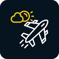 Flight Vector Icon Design