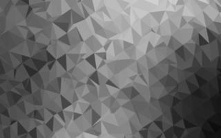 Light Silver, Gray vector blurry triangle template.