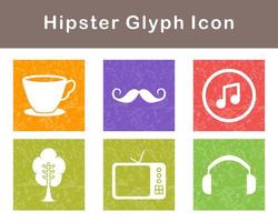 Hipster Vector Icon Set