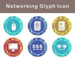 Networking Vector Icon Set