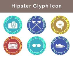 Hipster Vector Icon Set