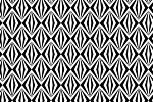 creative rhombus style pattern, black white pattern design. vector