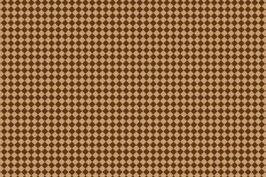Seamless coffee color tablecloth pattern. vector