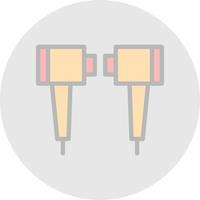 Earpiece Vector Icon Design