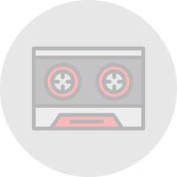 Cassette Vector Icon Design