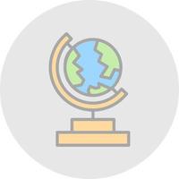 Globe Vector Icon Design