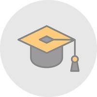 Graduate Vector Icon Design