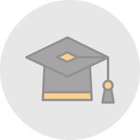 Graduation Vector Icon Design