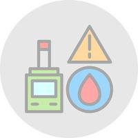 Diabetes Vector Icon Design