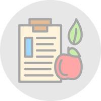 Diet Vector Icon Design