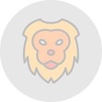 Lion Vector Icon Design