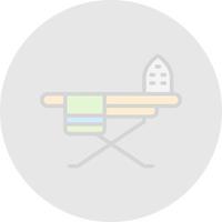 Ironing Board Vector Icon Design