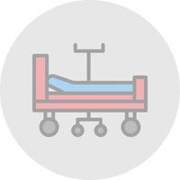 Bedridden Vector Icon Design