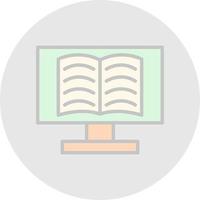 Online Education Vector Icon Design