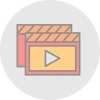 Videos Vector Icon Design