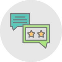 Feedback Vector Icon Design