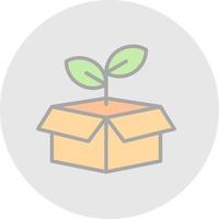 Composting Vector Icon Design