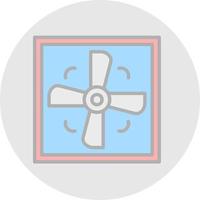 Ventilation Vector Icon Design