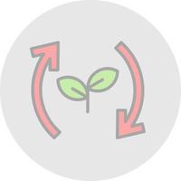 Composting Vector Icon Design