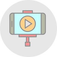Vlog Vector Icon Design