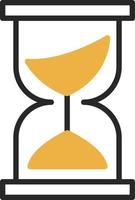 Hourglass Vector Icon Design