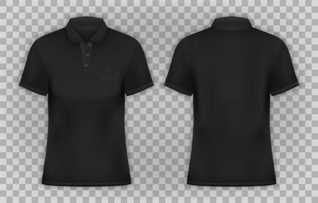 Black Polo Shirt Vector Art, Icons, and Graphics for Free Download