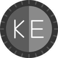 Kenya Dial code Vector Icon