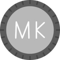 Macedonia Dial code Vector Icon