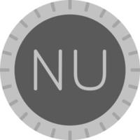 niue marcar código vector icono