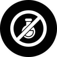 No Chemical Vector Icon