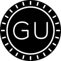 Guam Dial code Vector Icon