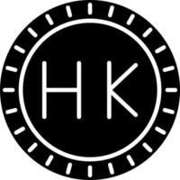 hong kong marcar código vector icono