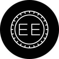 Estonia Dial code Vector Icon