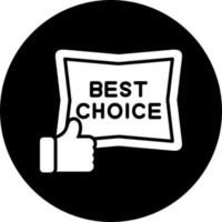 Best Choice Vector Icon