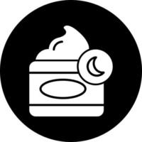 Night Cream Vector Icon