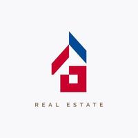 Real Estate Logo Design Elements can be used for Building,construction and architect Logos vector