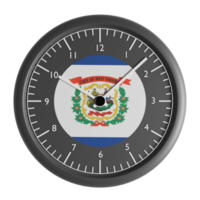 parete orologio con il bandiera di ovest Virginia png