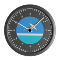 Wall clock with the flag of Midway Islands png