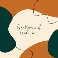 Trendy abstract square templates with geometric shapes. Good for social media posts, mobile apps, banner designs and online promotions and adverts. Abstract vector background.