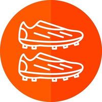 Soccer Boots Vector Icon Design