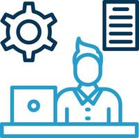 Multitasking Vector Icon Design