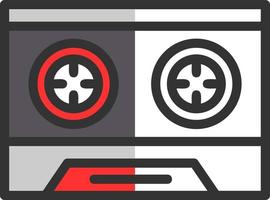 Cassette Vector Icon Design