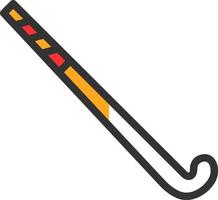 Hockey Stick Vector Icon Design