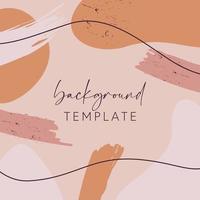 Abstract square templates with geometric shapes. Good for social media posts, mobile apps, banner designs, online promotions and adverts. Abstract vector background.