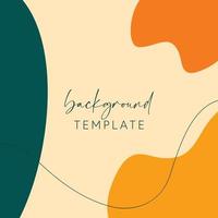 Trendy abstract square templates with geometric shapes. Good for social media posts, mobile apps, banner designs and online promotions and adverts. Abstract vector background.